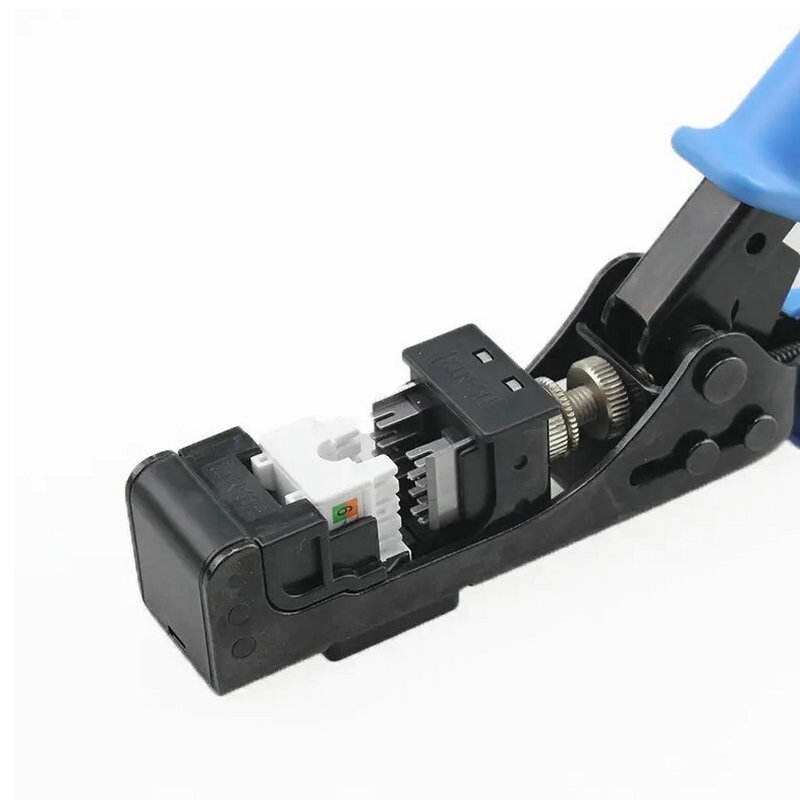 Network Punch Down Module Crimping Tool 180° Cat5e Cat6 Keystone Termination Too