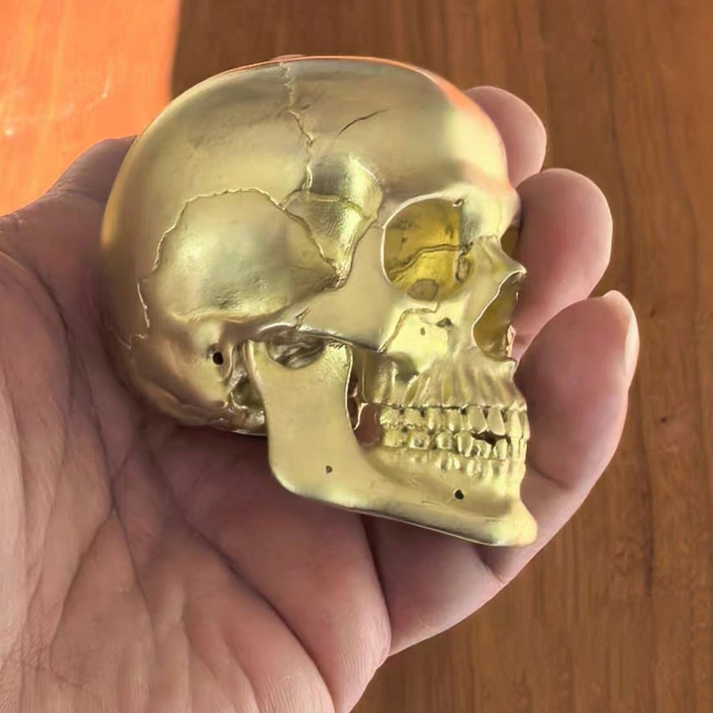 Brass copper head ornament Solid Artistic