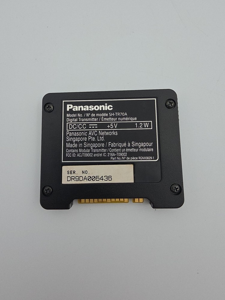 Panasonic SH-TR70A Wireless Speaker System Digital Transmitter for SA-PT770