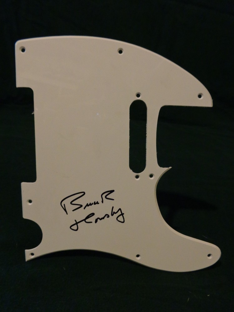 Bruce Hornsby Signed Autographed Pickguard A