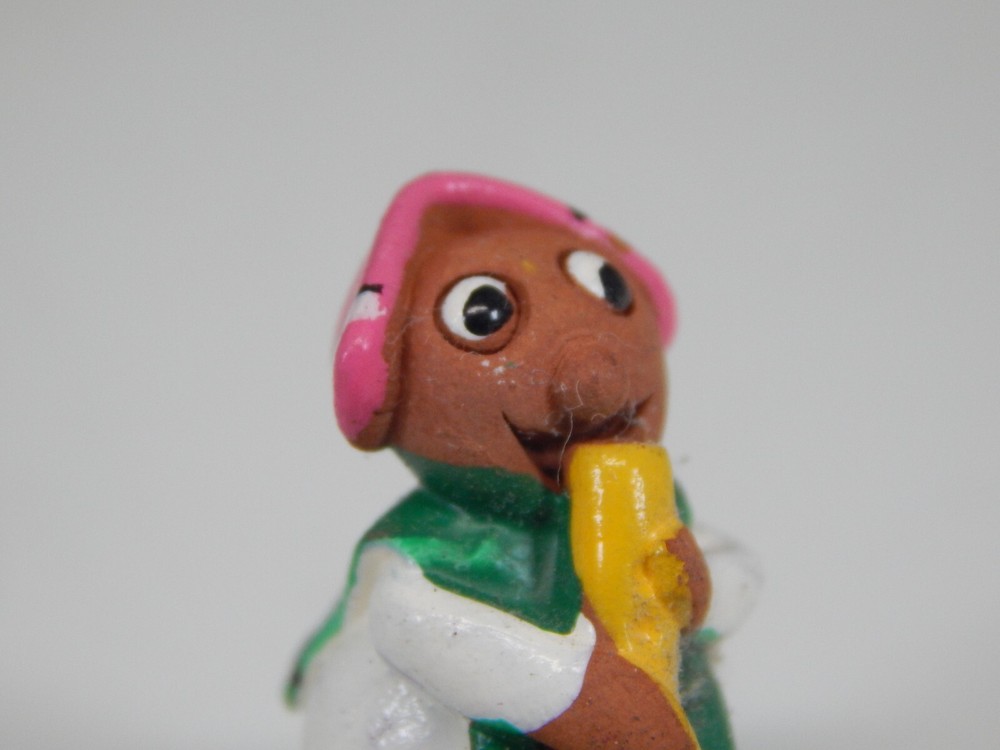 Miniature Peruvian Clay 1" Figurines Hand Painted