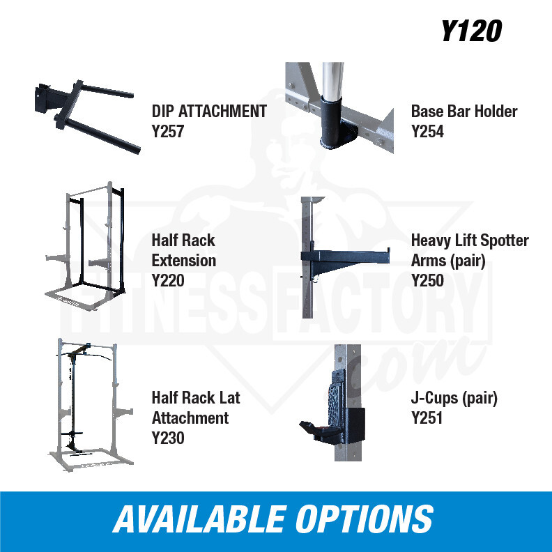 Rugged Fitness Half Rack