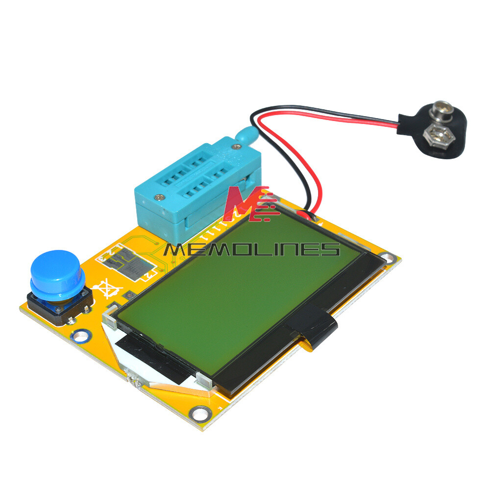 LCR-T4 MTY328P Transistor Tester Diode Triode Capacitance ESR Meter With Shell
