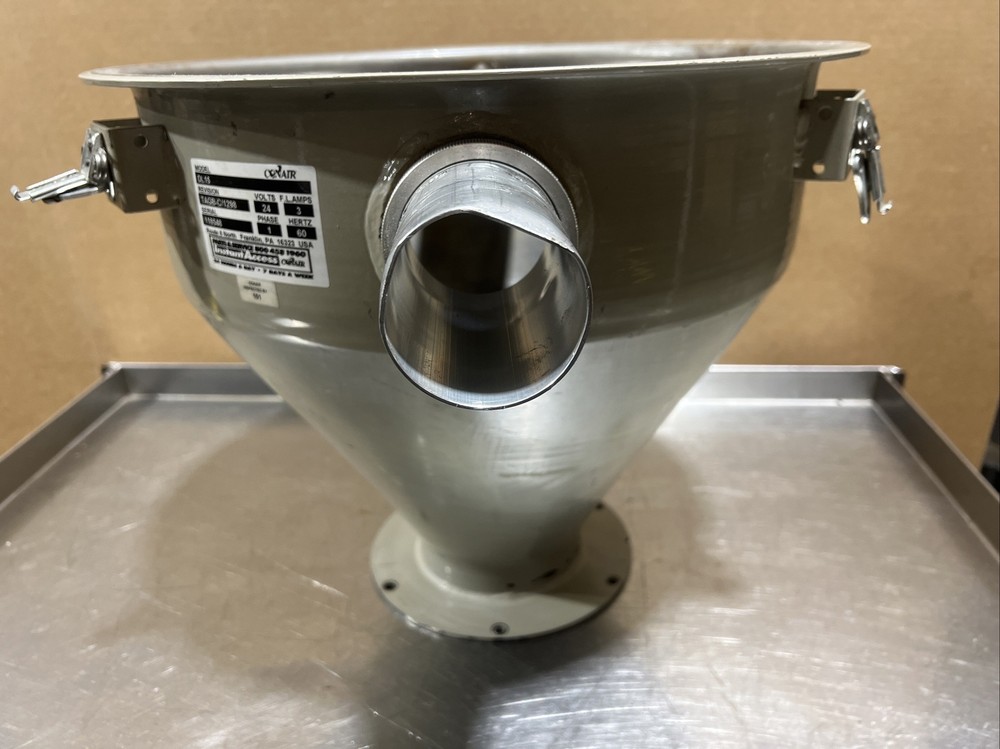 CONAIR material Hopper: Model DL 15. Spare Part. Used Surplus