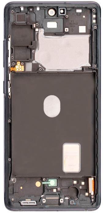 OLED Display For Samsung Galaxy S20 FE + Frame (Navy) With Fingerprint Sensor