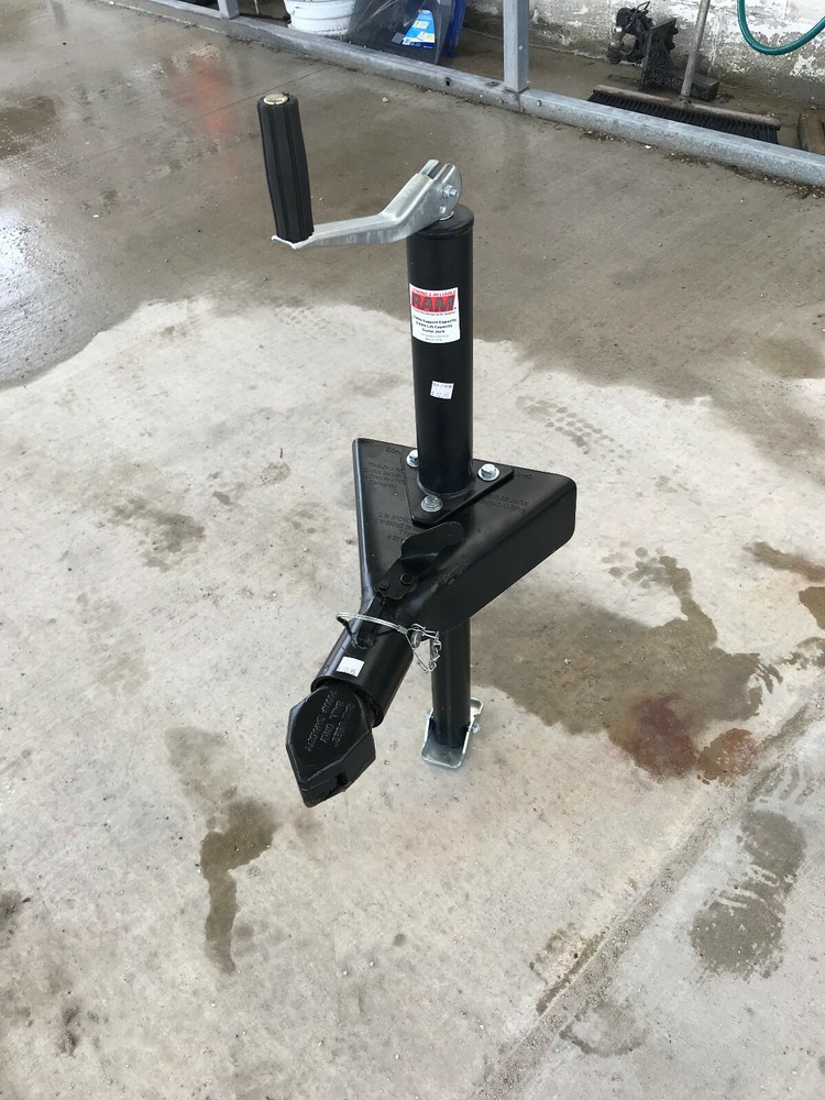 RAM 2" Bulldog style Trailer Coupler, Trailer Jack & Foot 7000lbs Bundle