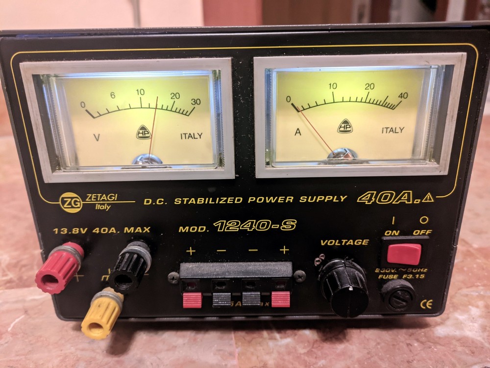 Zetagi 1240-S Linear Power Supply