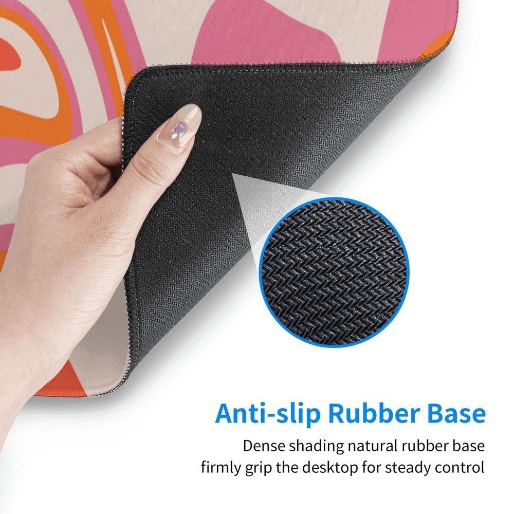 Boho Mouse Pad Extended Large Gaming Mousepad Abstract XL Big Long Oversized ...