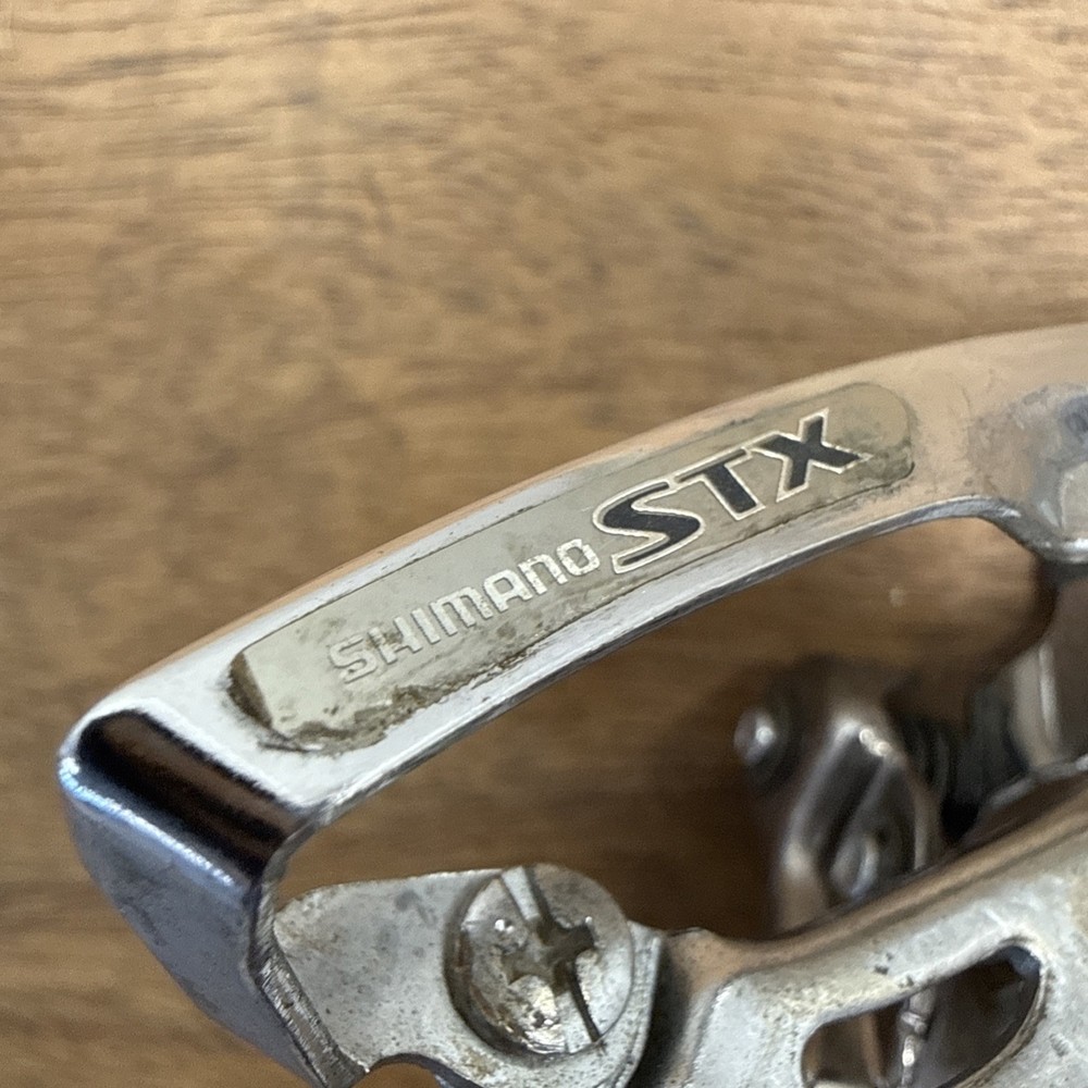 Shimano Deore STX FD-MC34 Front Derailleur 34.9mm Low Bottom Pull Silver Japan
