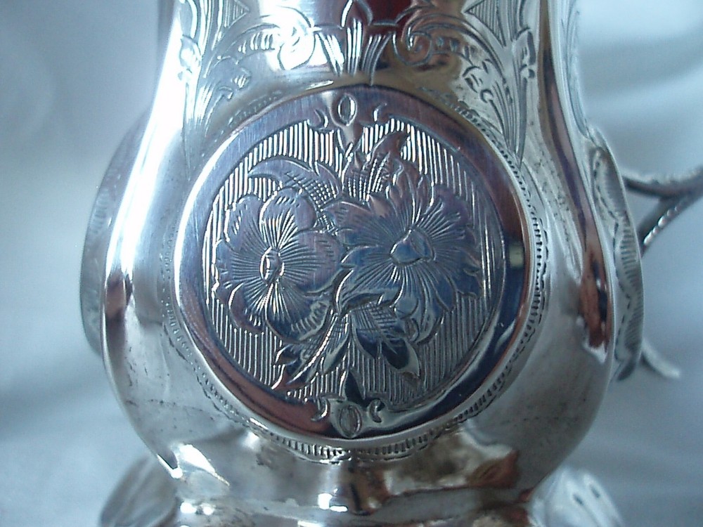 VICTORIAN MUG STERLING SILVER BIRMINGHAM 1855