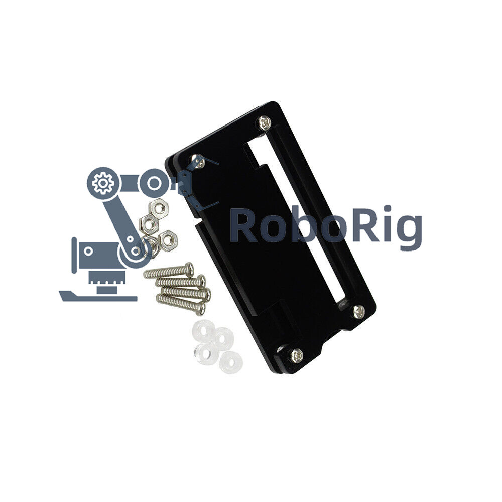 Black Raspberry Pi Acrylic Zero Case Shell Acrylic Case Protection Black Box M
