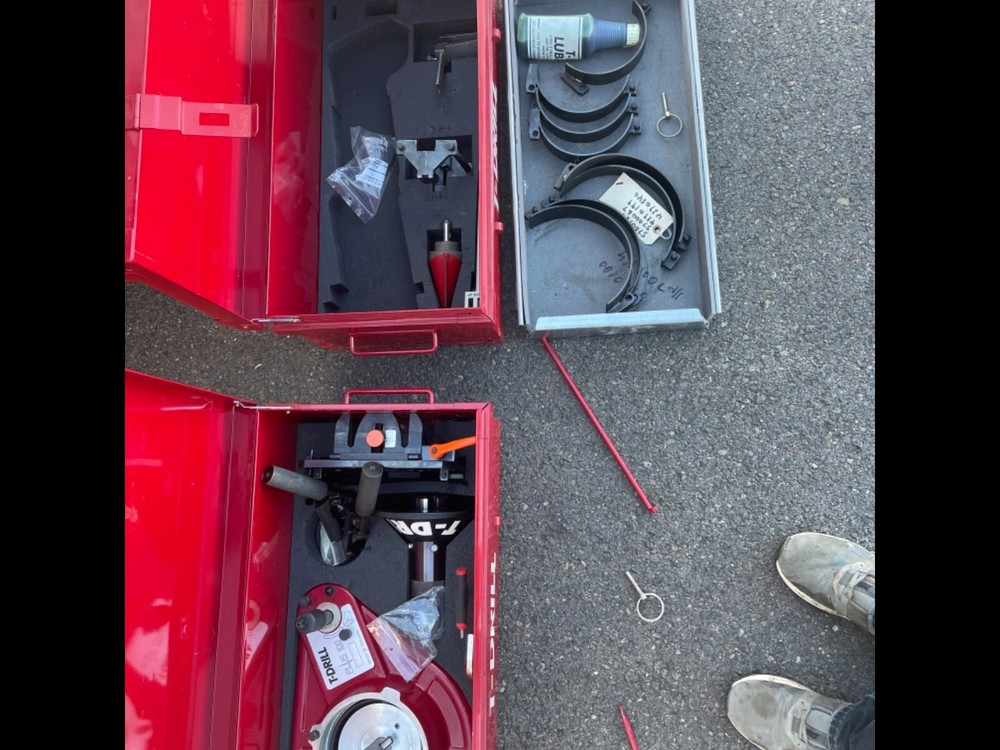 T-100 tee puller 4"-8" atachment