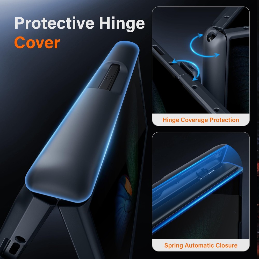 MOBOSI Galaxy Z Fold 6 Case Magsafe Kickstand w/ Privacy Screen Protector & Hing