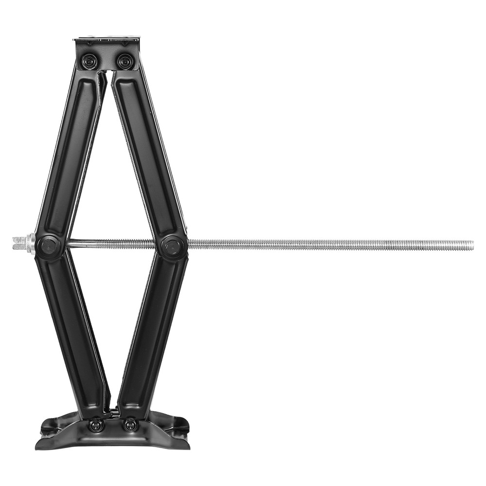 Set 4 9000lb RV Stabilizer Leveling Scissor Jacks w/Socket & Install Kit 23.4"