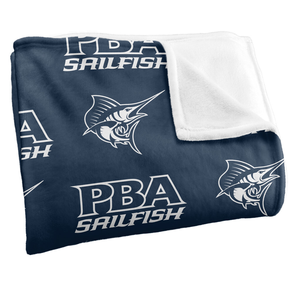 Palm Beach Atlantic University Logo Pattern Silky Touch Super Soft Throw Blanket