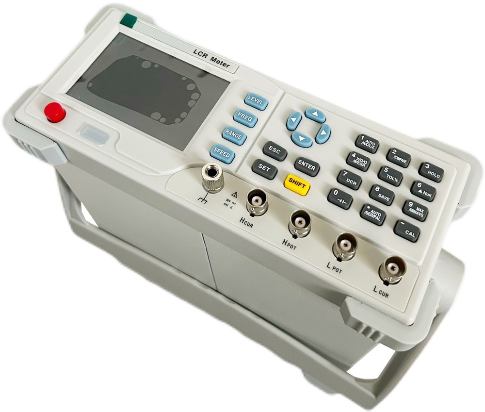 Benchtop LCR Meter Digital Bridge Communication USB Device RS232 Handle 100kHz