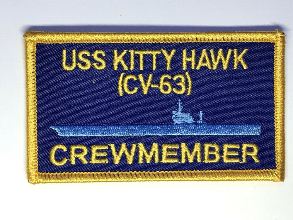 Crewmember Patch, USS KITTY HAWK (CV-63)