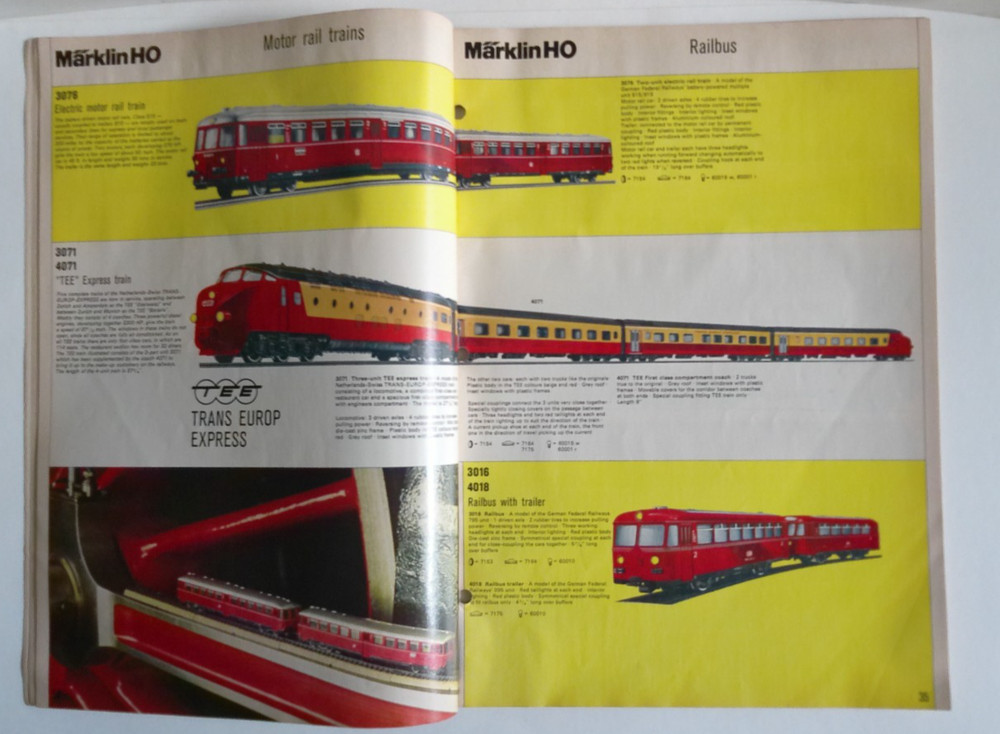 Vintage Marklin 1973 E Catalog