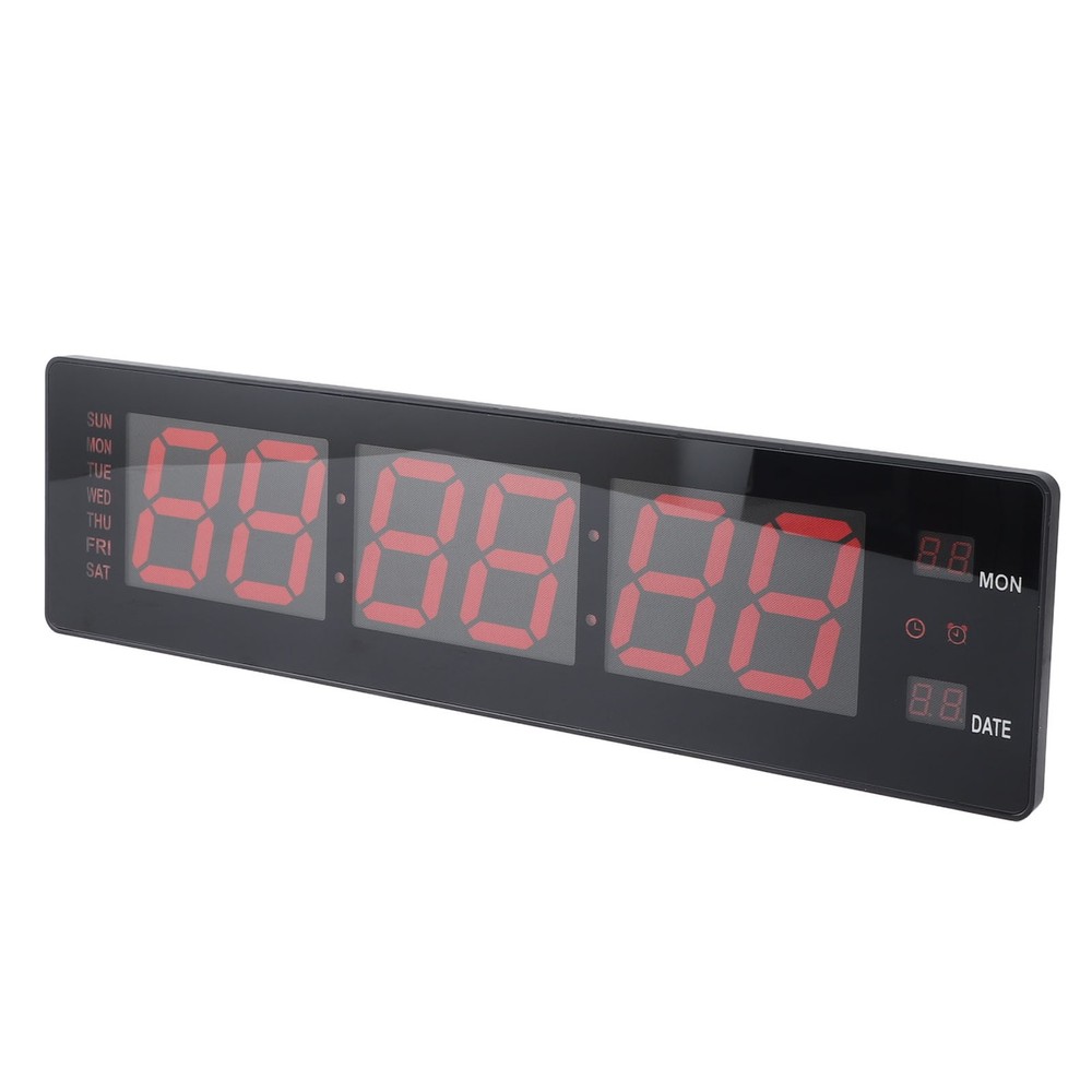 Big Digits Digital Wall Clock With Silent Power Failure Memory For Home Of