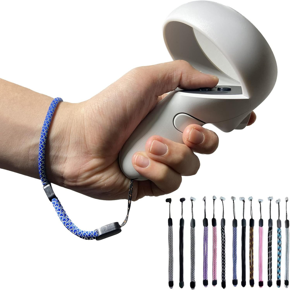 Improved Replacement Reflective Wrist Straps for Oculus Quest 2 Gen Controller,