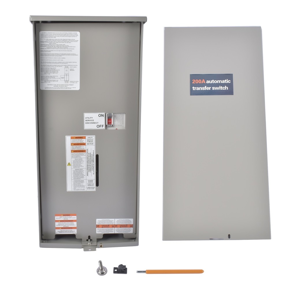 For Generac RXSW200A3 200 Amp Single Phase Generator Automatic Transfer Switch