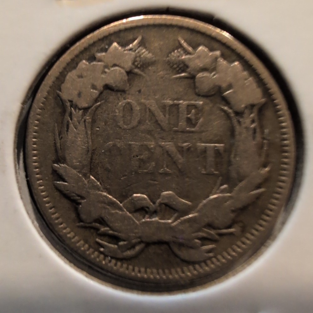 1857 1C Flying Eagle Cent