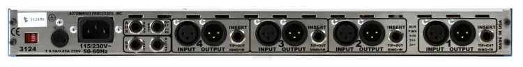 API 3124MV 4-channel Microphone Preamp