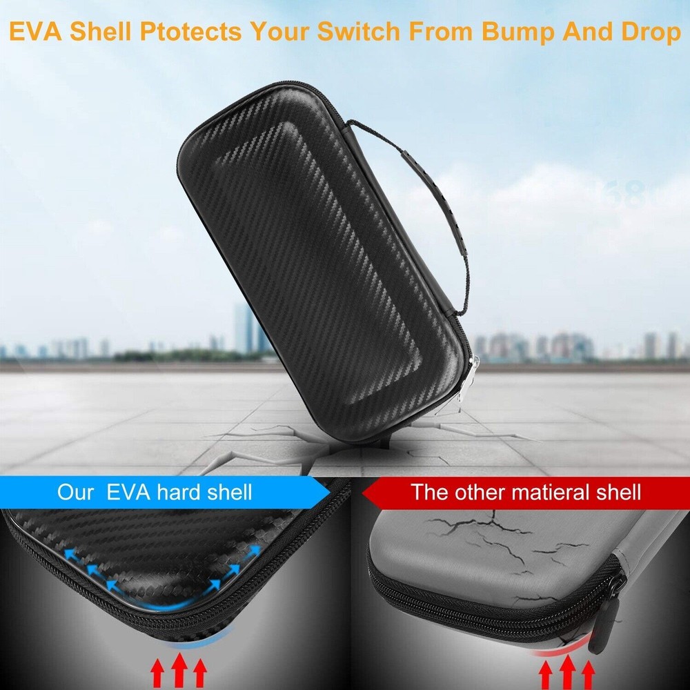 Carry Case for Nintendo Switch Console Protective Hard EVA Case Shell Pouch Case