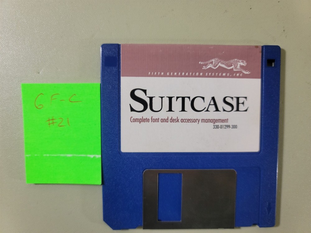 Fifth Generation Systems - Suitcase for Macintosh - Disk Media - 1991