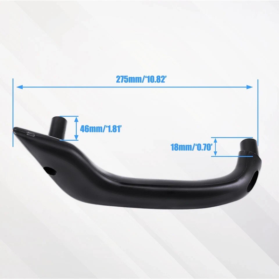 Left Driver Inner Side Door Pull Handle For Ford Fiesta 2011- 2020 manual Window