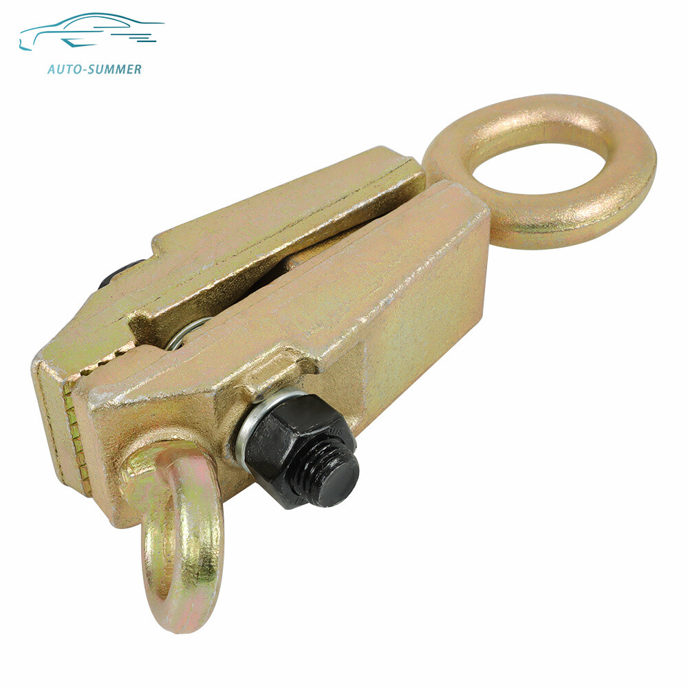 2PCS Auto Body Repair Tool 5 Ton 2 Way Pull Clamp Frame Puller Self-tightening