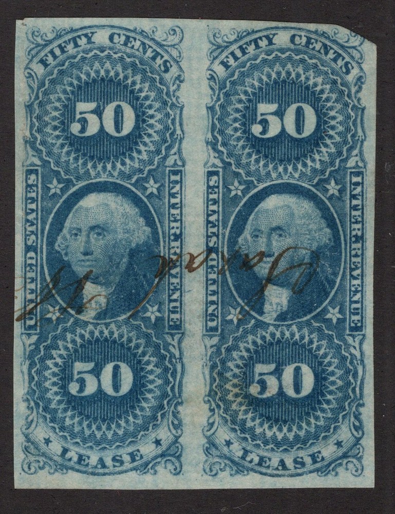 U.S. - R57a - Pair - Used (catalog value 200.00)