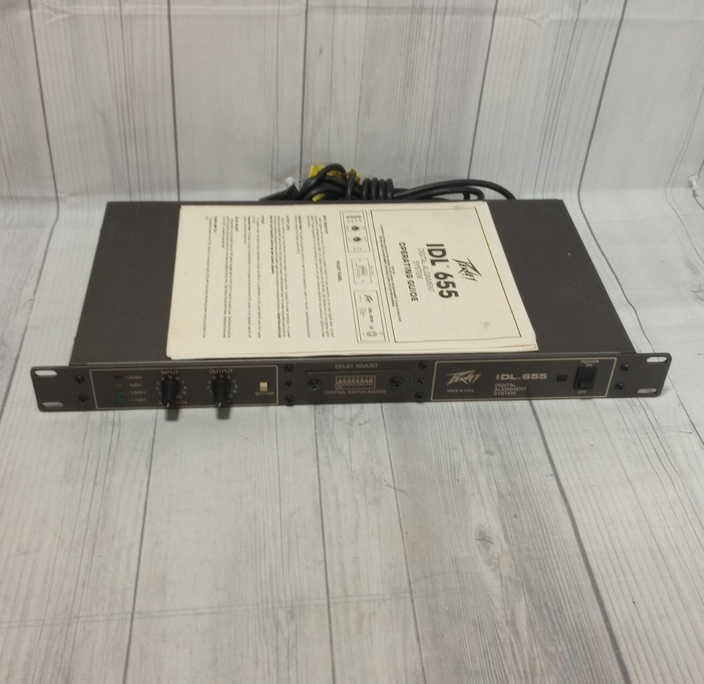 Peavey IDL 655 Digital Alignment System ~Tested & Working~