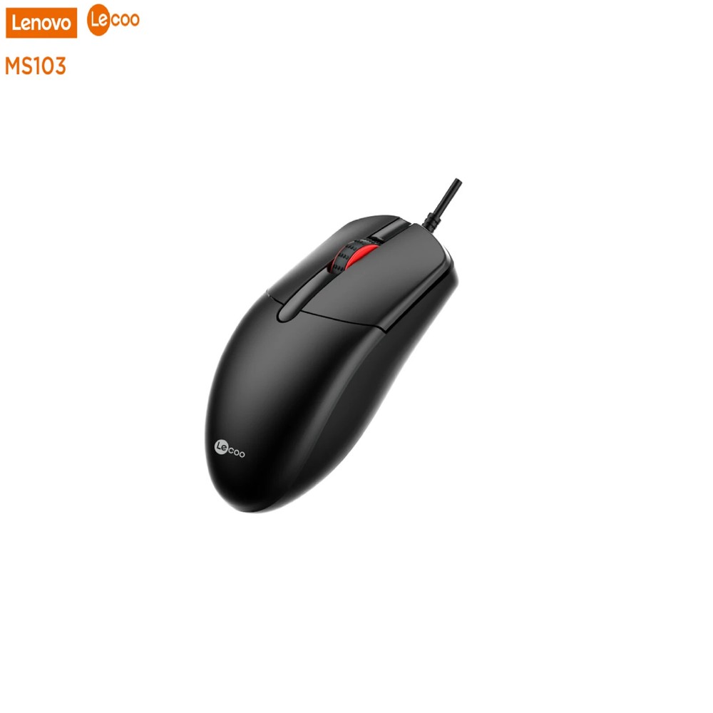 Lenovo Lecoo MS103 USB Wired Mouse 1000 DPI