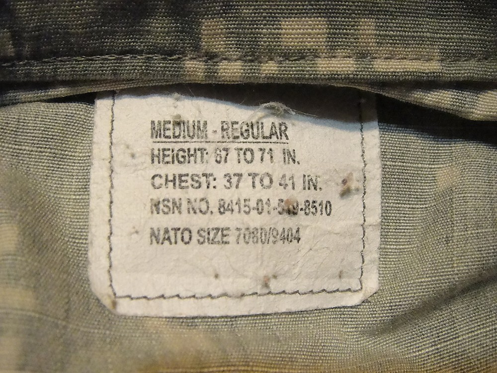 US MILITARY ~ MEDIUM / REGULAR ~ DIGITAL CAMO BDU COAT JACKET