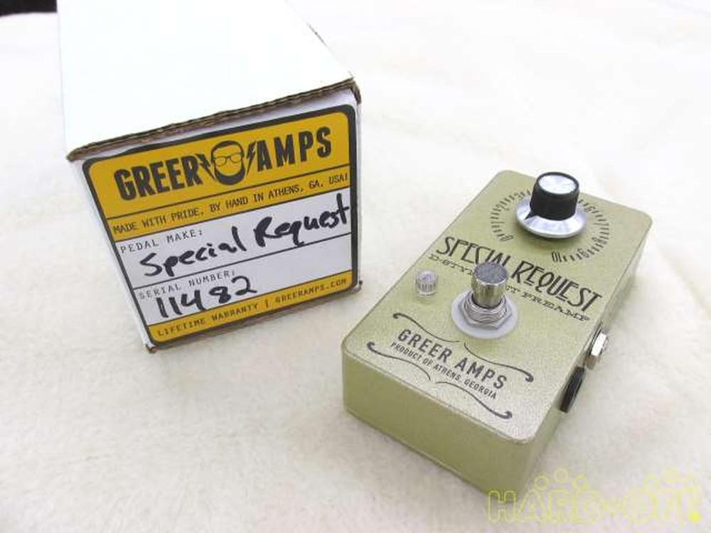 GREER S SPECIAL REQUEST Prelifier