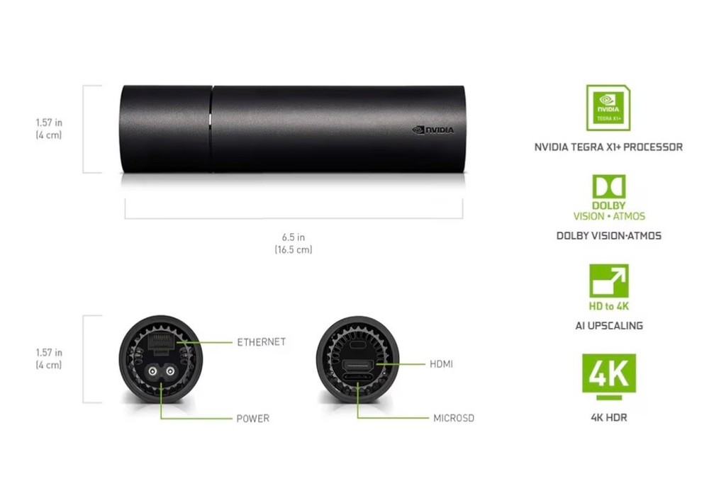 Android TV | 4K HDR Streaming Media Player High Performance, Dolby Vision Google