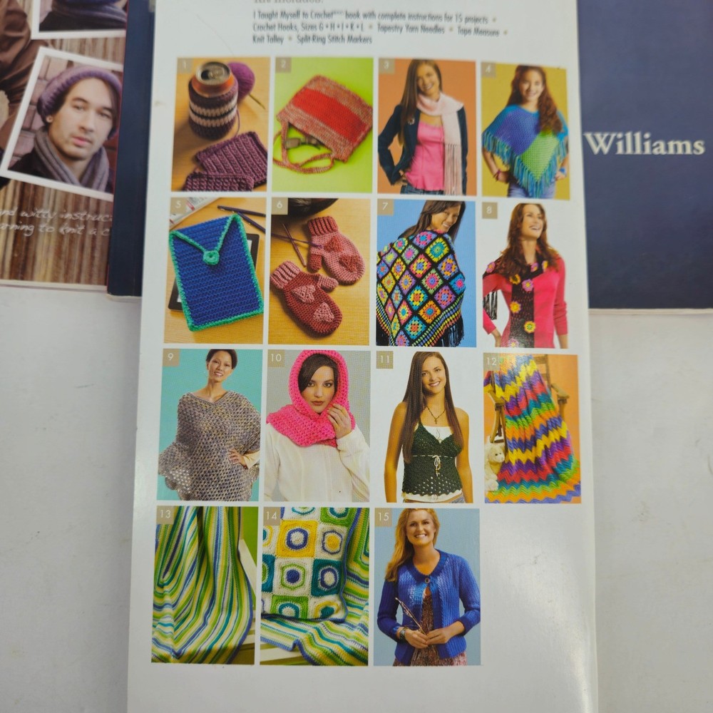 Knitting Crochet Pattern Book Lot Boye Chic Knits Guide to Creating Hip Knits