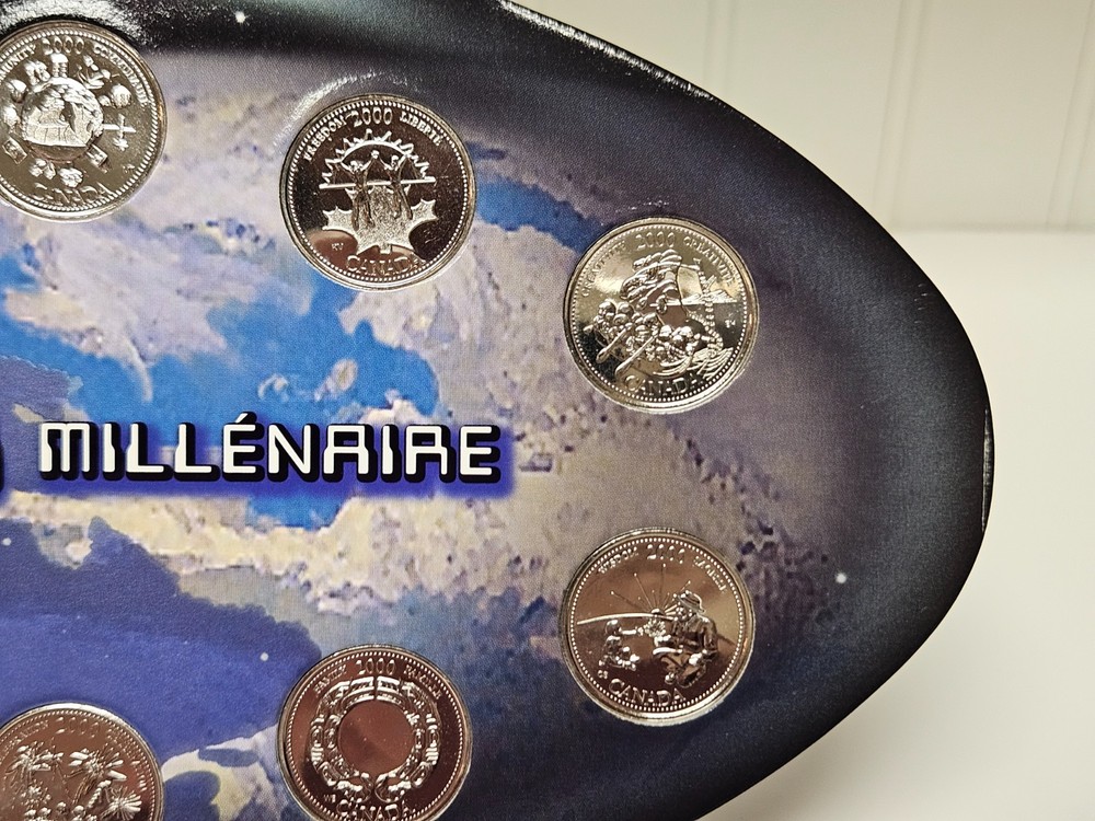 Canada 2000 Millennium Oval 13 Coin Commemorative Set