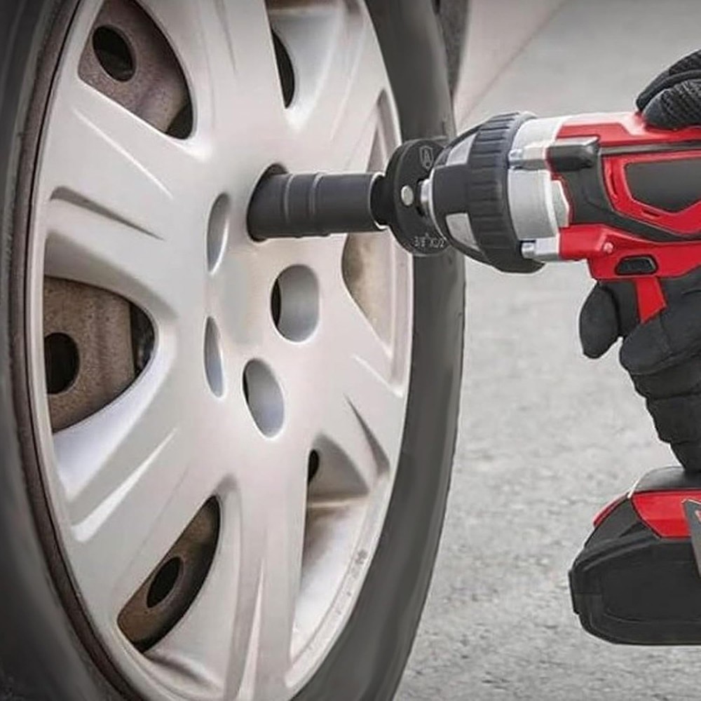 Low Profile Impact Socket Adapter Set Drive Ratchet Adapter Set for Tight Spaces