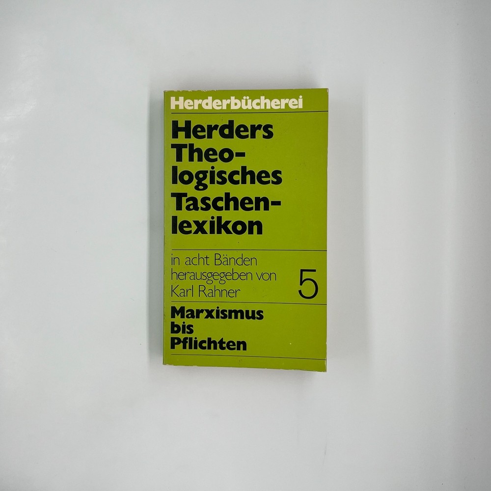 Herders Theological Pocket Dictionary / Volume 5