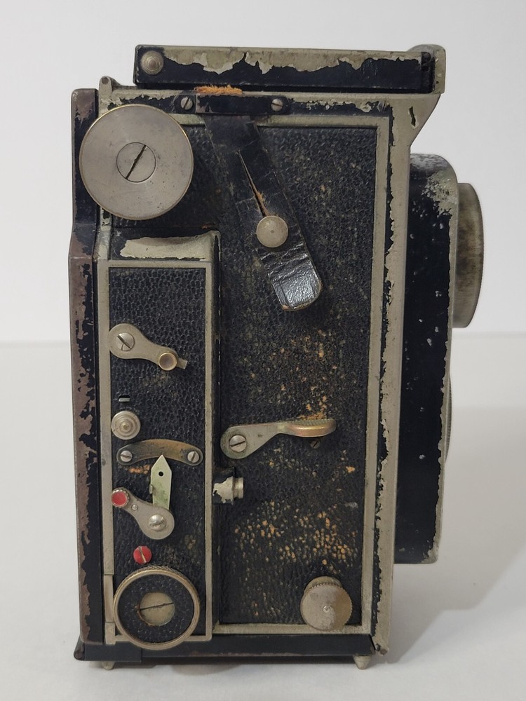 FOTH-FLEX Camera Germany VTG Dual Lens Anastigmat Detached Strap UNTESTED