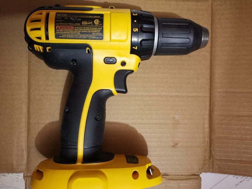New! Dewalt DC720 18V 2-Speed 1/2" Drill Driver - bare tool