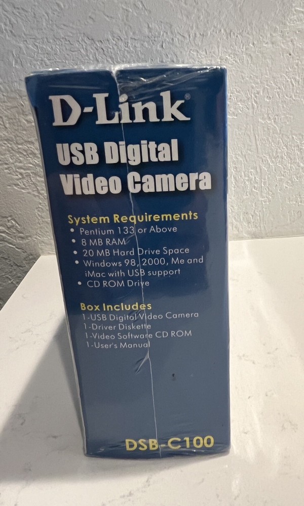 D-Link DSB-C100 USB Web Cam - Sealed Box