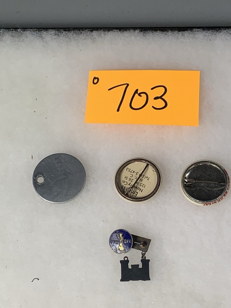 WWI US Engineer Group Including Dog TAg O703