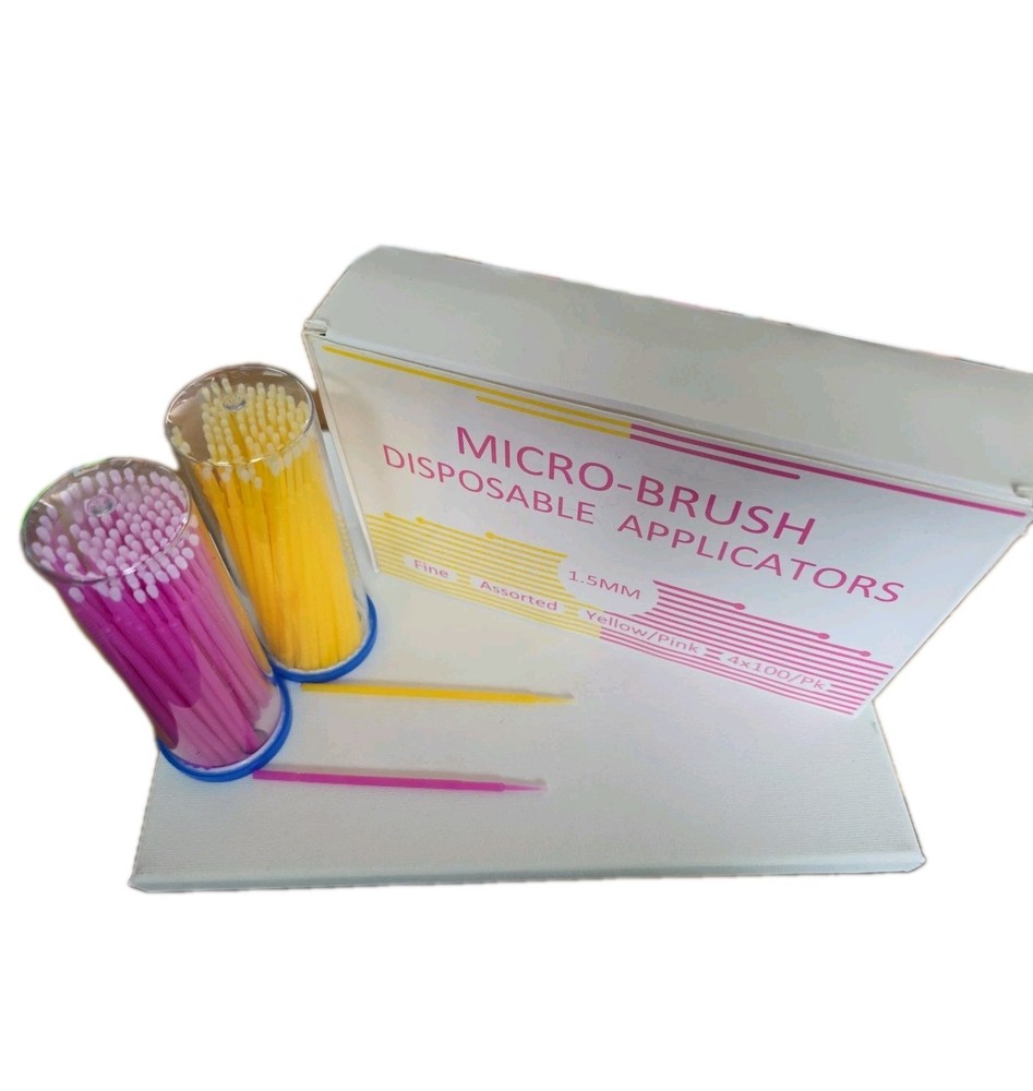 Disposable Dental Brush Micro Applicator Micro Brush Dental, 400 Count