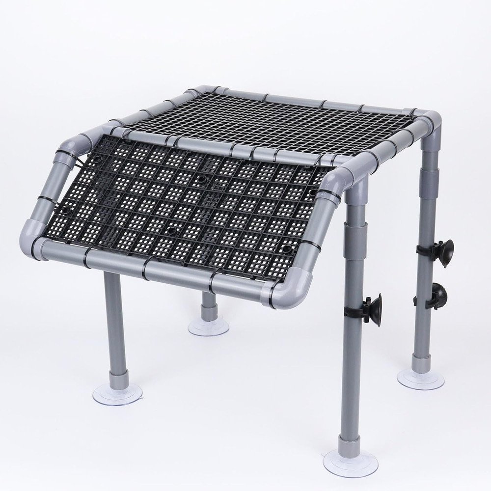 Extra Large Standing Turtle Basking Platform, 13" Width Resting Area, DIY Baskin