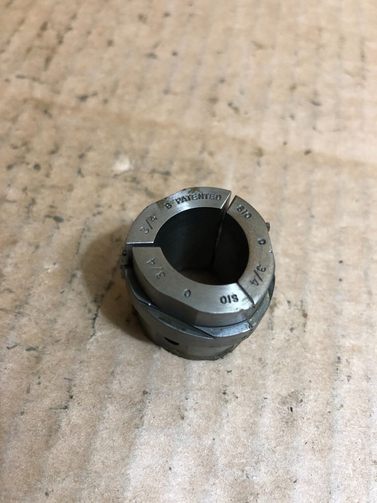 HARDINGE 3/4''  S-10 SMOOTH ROUND COLLET PADS