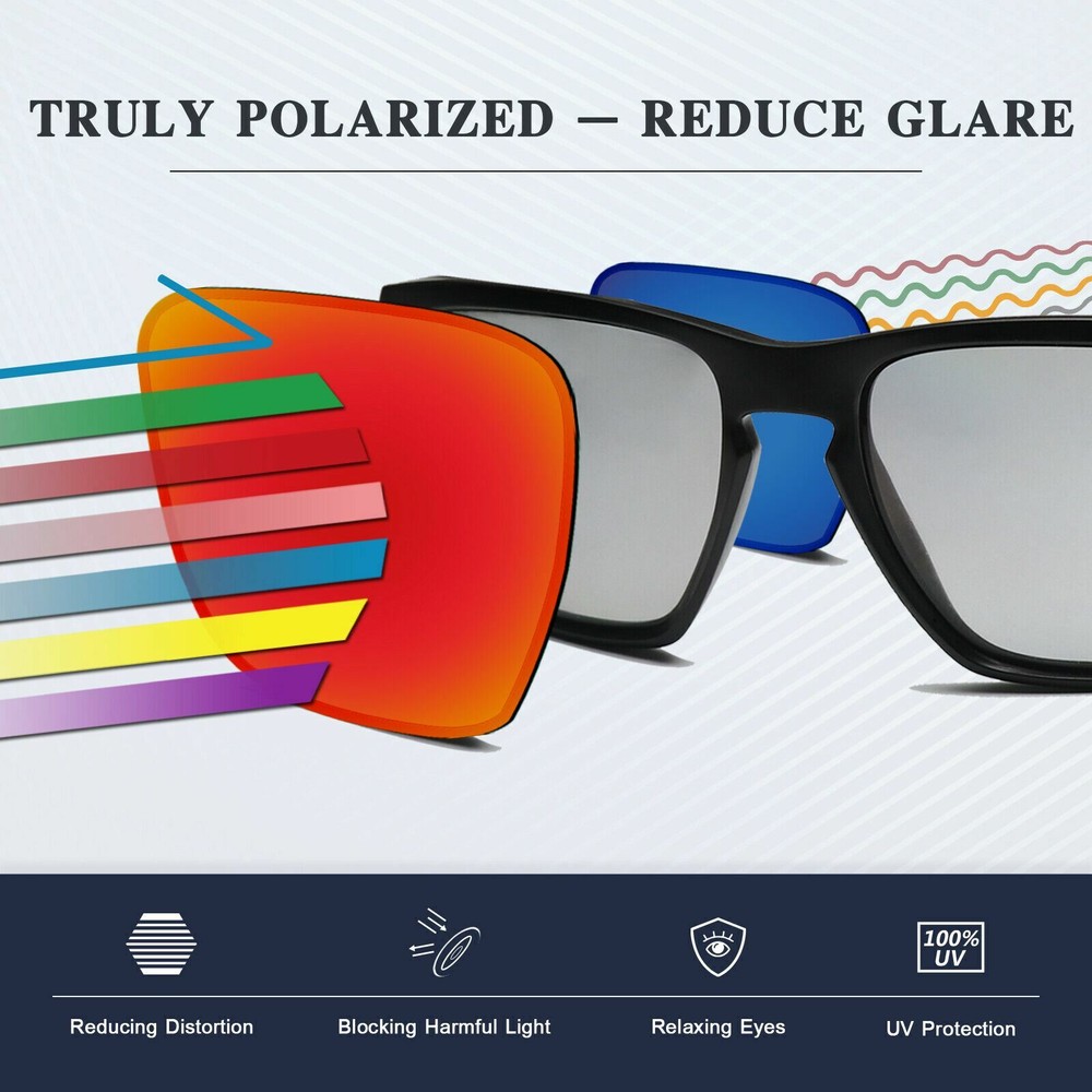 Polarized Replacement Lenses for-OAKLEY Valve New 2014 Sunglasses Solid Black