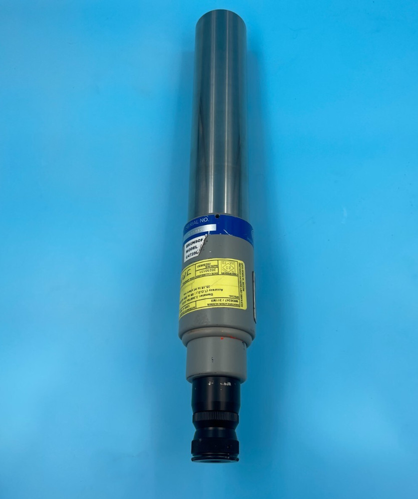 Brunson Instrument Model C47280 Alignment Telescope w/ Case *READ*